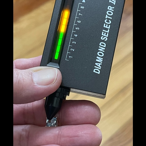 925 Blue Topaz Stud Earrings - Picture 7 of 12